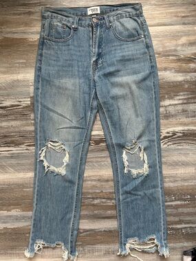 Insane Gene distressed baggy jeans